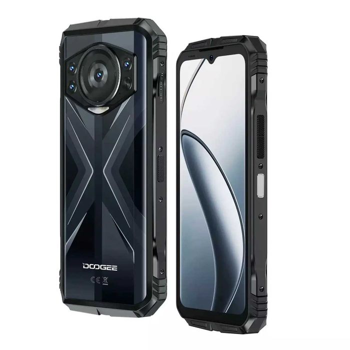 Смартфон Doogee S118 Black/Red 8/512Gb 10800mAh Защищенный IP68/IP69K