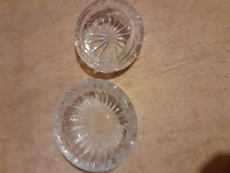 Popielniczki kryształowe