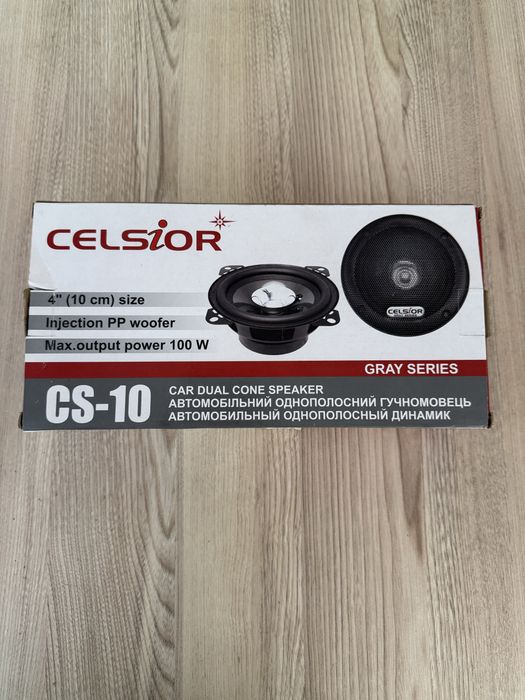 Динаміки,автомобільна акустика Celsior CS -10