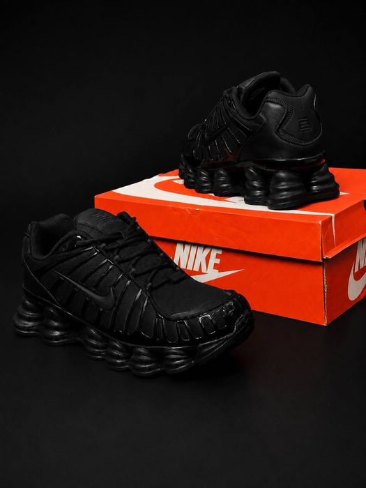 Чоловічі кросівки Nike Shox TL чорні жіночі кросовки найк  унісекс Найк Шокс 35-46 молодіжні кросівки