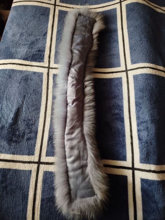 Хутряний комір з пуховика