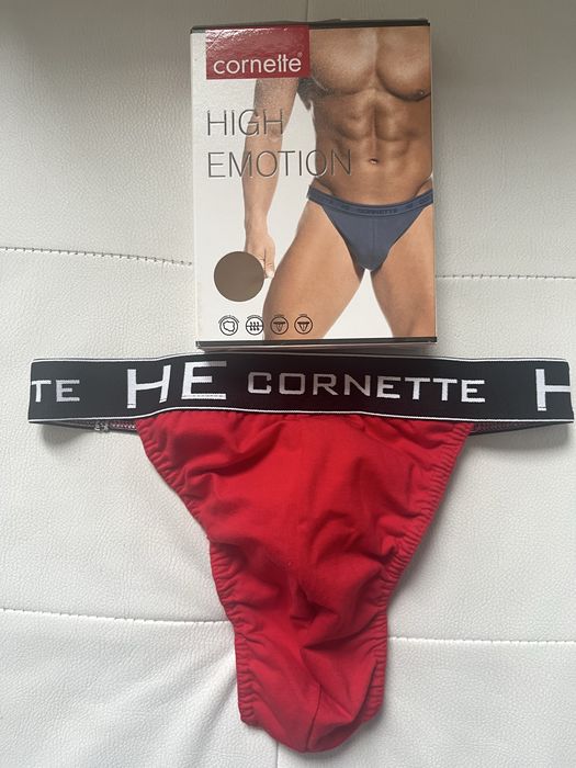 Stringi męskie Cornette -M