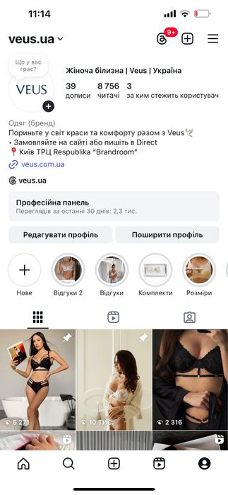 Прибутковий Бізнес, бренд нижньої білизни