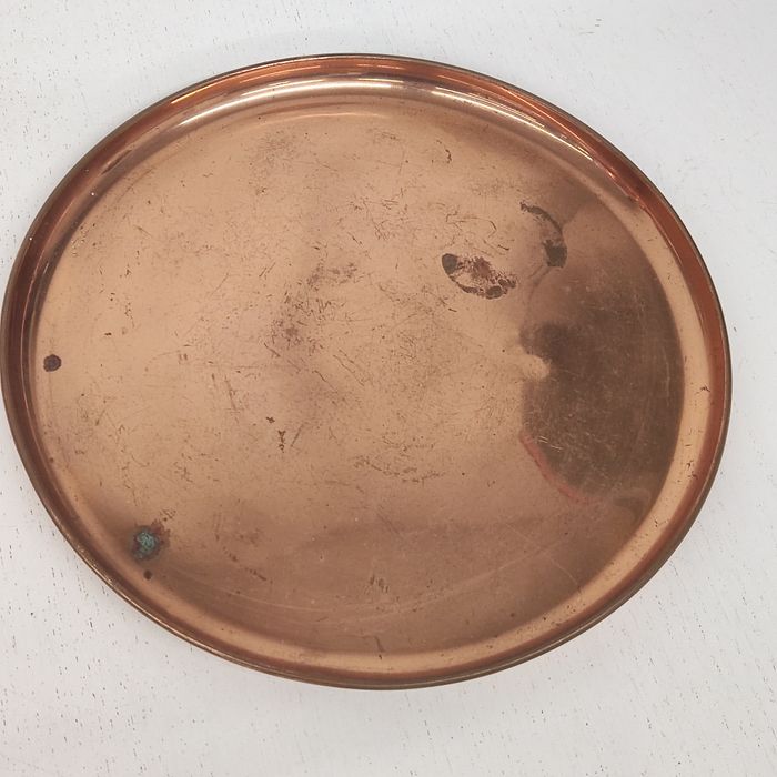 Conjunto de chá antigo holandês de cobre e latão