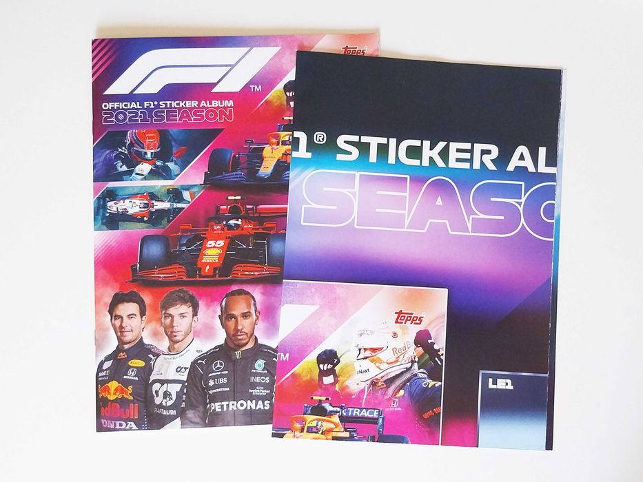caderneta + poster (vazia) F1 2021 Formula1 | Topps