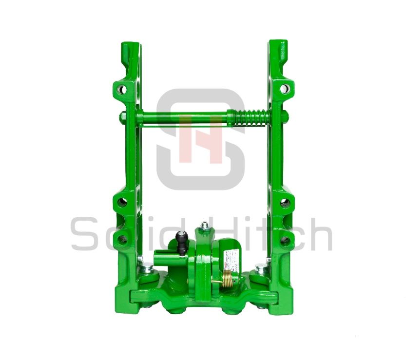 Rama zaczepowa K80 Sauermann, korpus, szyna, zaczep, John Deere,