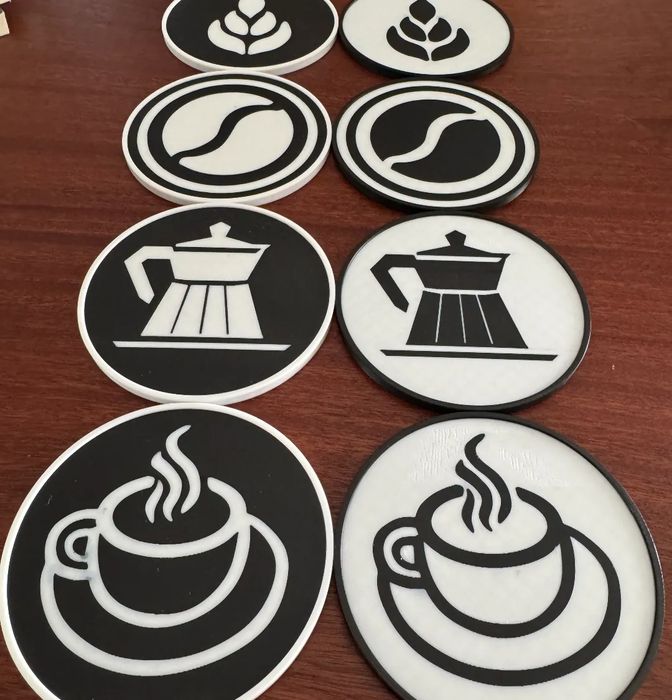 Base para Copos Temáticas de Café