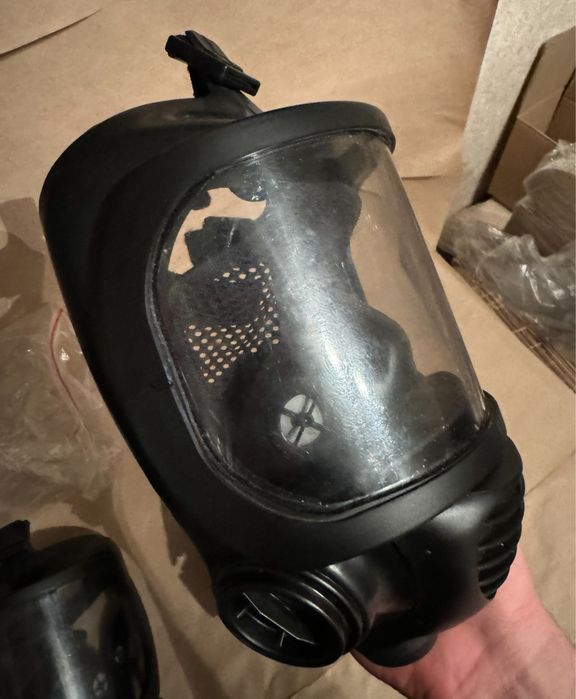 (Б/У ПІД ЗДАЧУ) Маска НАТО CM-6 протигаз противогаз Чехія CZ хімзахист