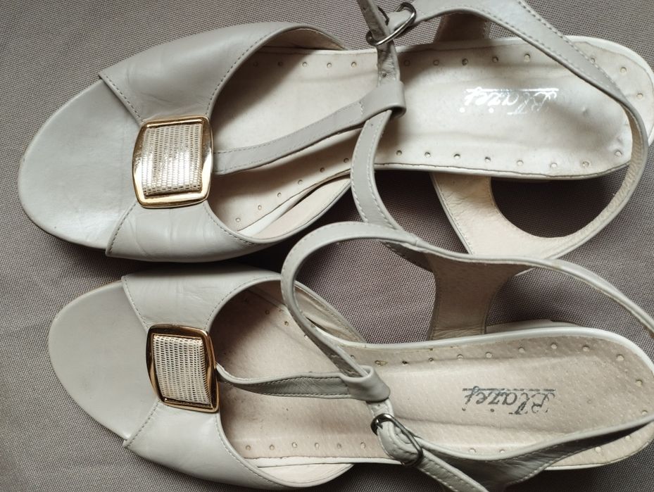 Sandały 40  skorzane