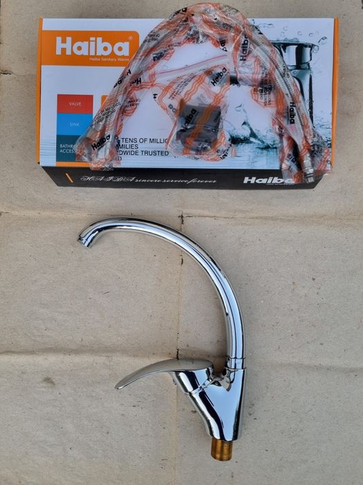 Набор смеситель для ванны и мойки Haiba Fabio Chr-006 -777 HB0746 0107