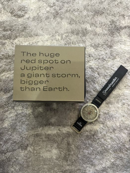 Relógio swatch x omega Mission to Jupiter