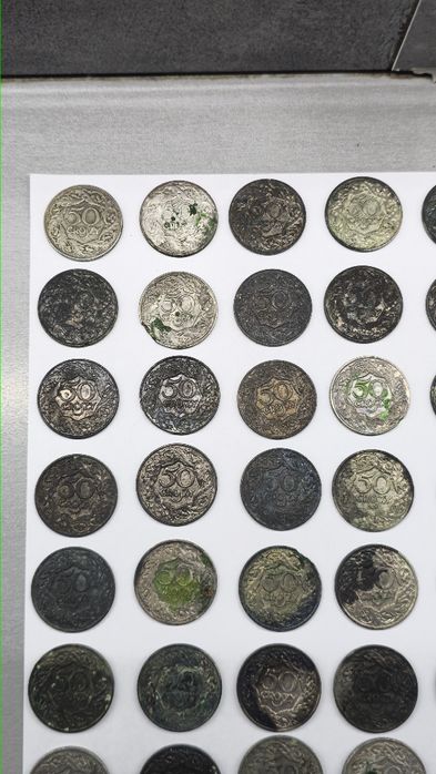 Monety 50 groszy 2 Rp