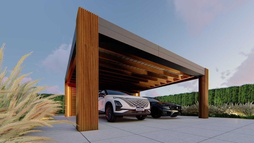 Wiata garażowa Ankona 7M