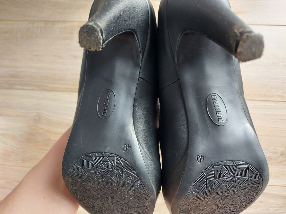 Buty Graceland Deichmann czółenka na obcasie 40