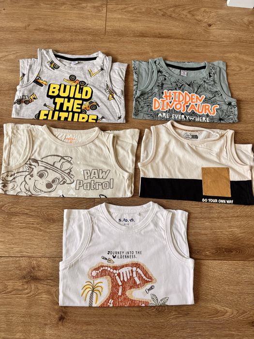 Koszulki chłopięce 116-122