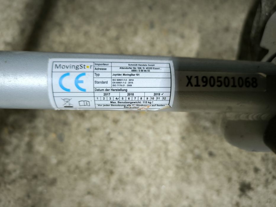 Wózek inwalidzki elektryczny movingstar 101