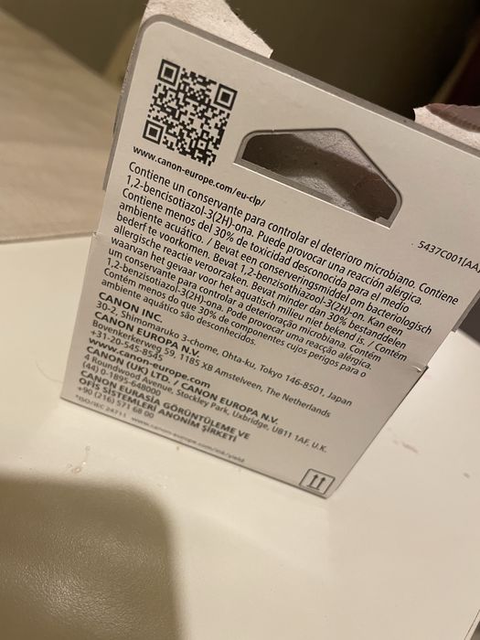 Tinteiro canon black xl..