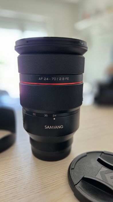 Lente samyang 24-70 2.8 fe