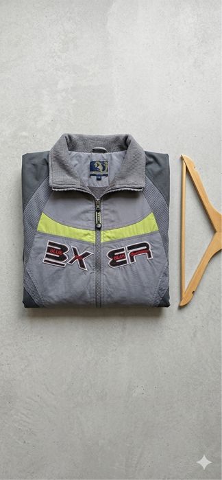 Чоловіча спортивна куртка BXER | Вітровка з капюшоном | Розмір S-M