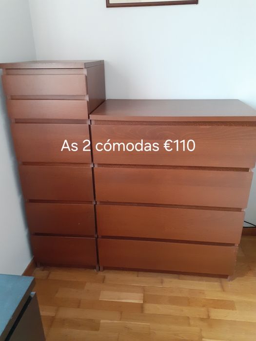 Duas cómodas Malm