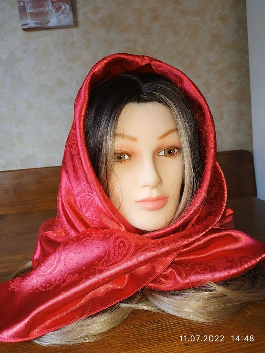 Шерстяная женская черная шляпа, красная шляпка, капелюх, 100% шерсть