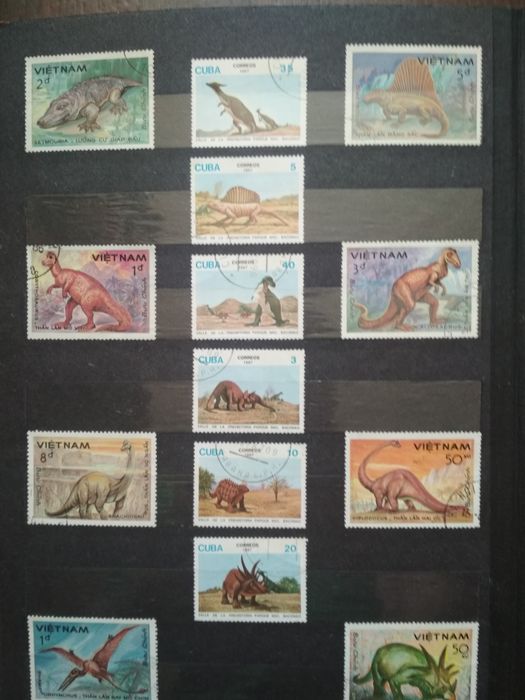 Поштові марки у наборах. ( Почтовые марки фауна, техника)