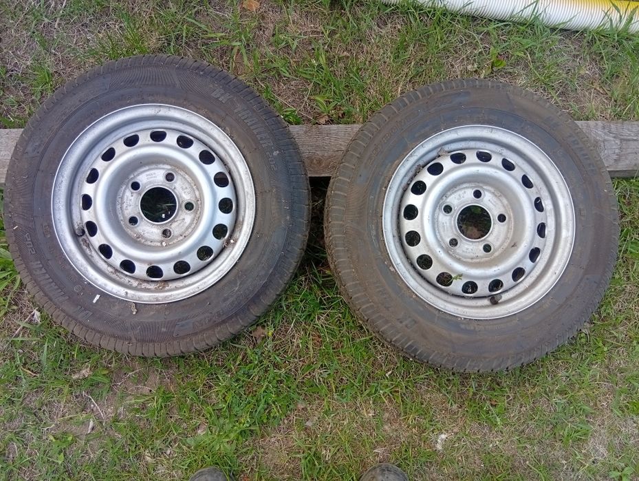 Koła opony kompletne 155/80 R15 84N przyczepka laweta zapas