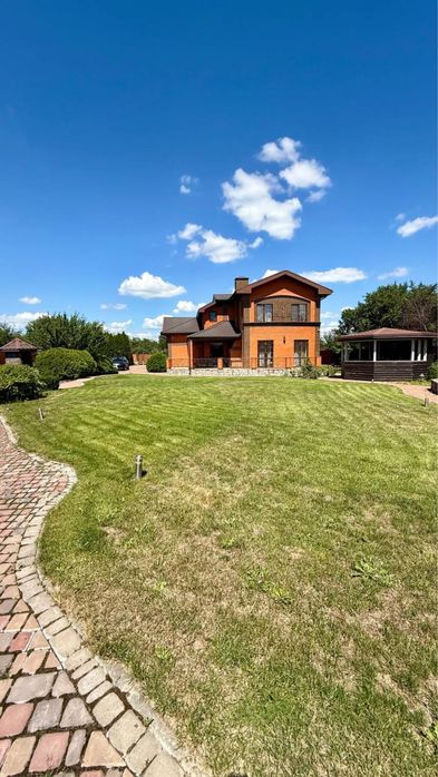 Продажа дома, Браилки, ГРЛ, камин, 21 сотка, ландшафт, бассейн, сауна