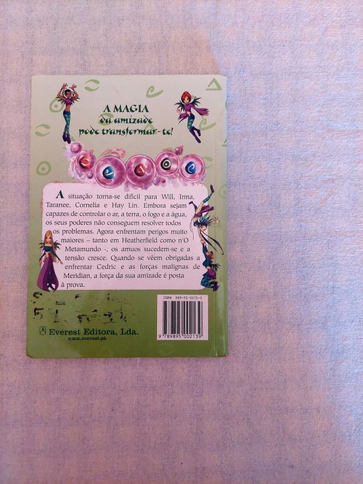 Livro "The fire of frindship"