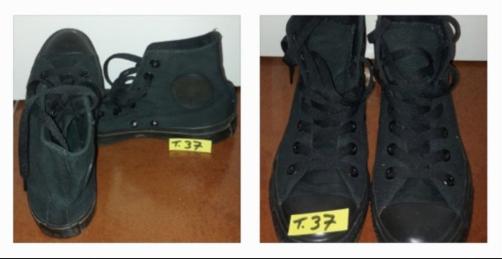 Converse de pele ou em tecido tamanho 36,5, 37 ou 37,5...