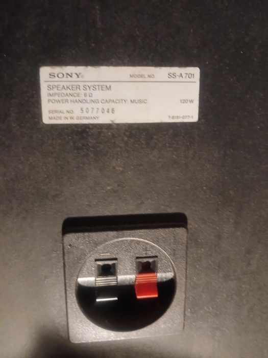 Colunas Technics e Sony 2 conjuntos