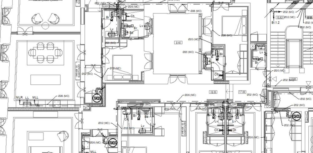 Engenheiro Projetista de Redes de Águas, Esgotos, Gás e AVAC