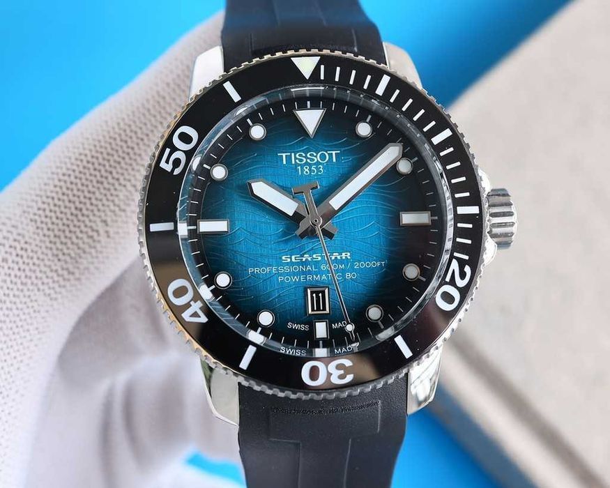 Годинник автоматичний Tissot Seastar 2000 Professional Powermatic 80 featuring
