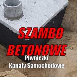 Zbiorniki/szamba 11m3 betonowe Piwnica Betonowe kanały samochodowe