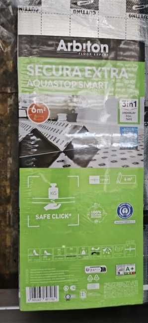 Podkład Arbiton Secura Extra Aquastop Smart 3mm 6m2 - 3W1 - Podkład pod panele