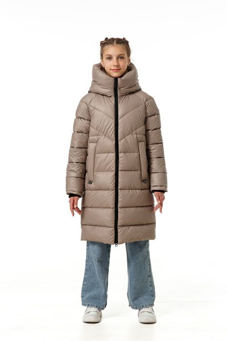 Новинка, пуховик Megan ТМ  Nestta 128-158 см