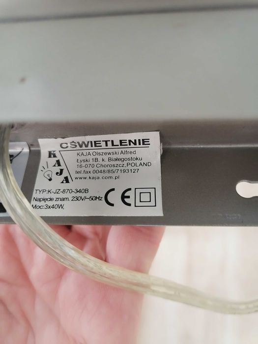 Lampa Kaja 3x40 W