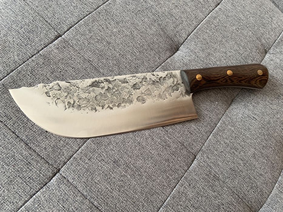 Секач кованный кухонный топорик топор для кухни сікач сокира кухона