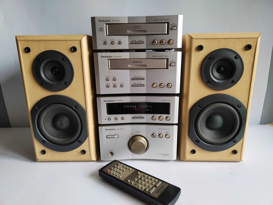 Wieża Technics SE-HD310 z kolumnami