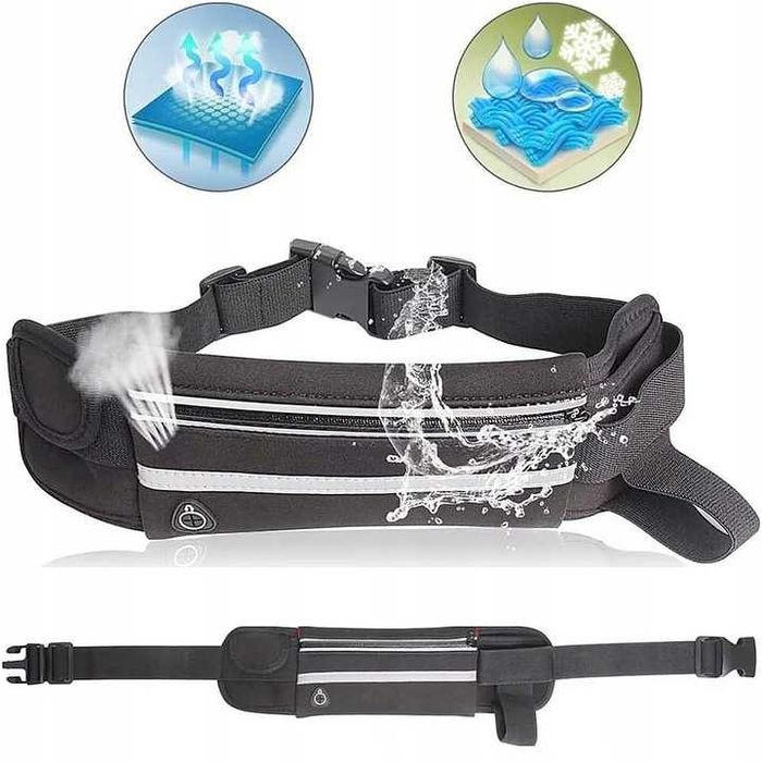 Nerka saszetka biodrowa do biegania pas na telefon