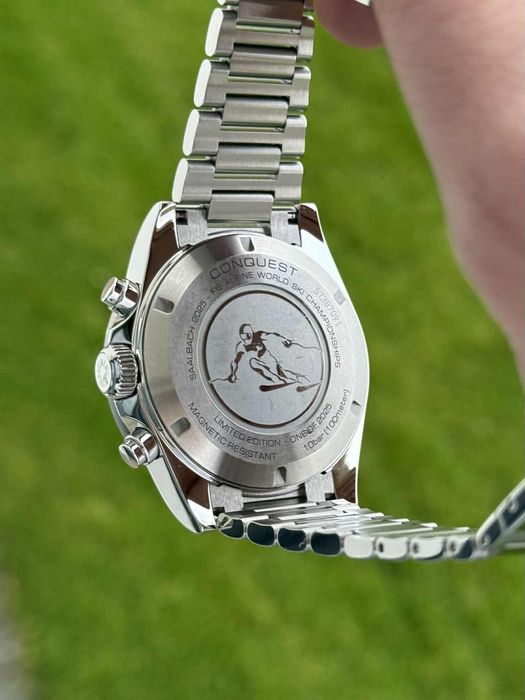 Longines Conquest Ski Edition 42mm Full set Chronograf Breitling Limites Omega