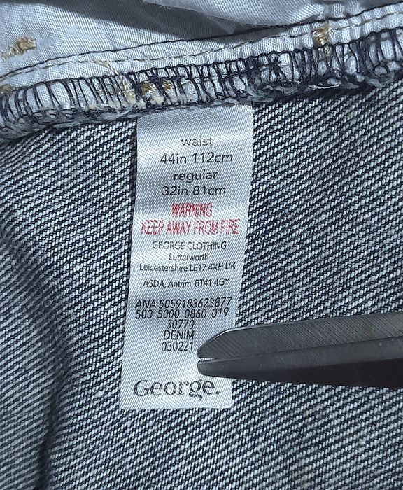 Ого-го какой размерчик новые мужские джинсы большой размер батал