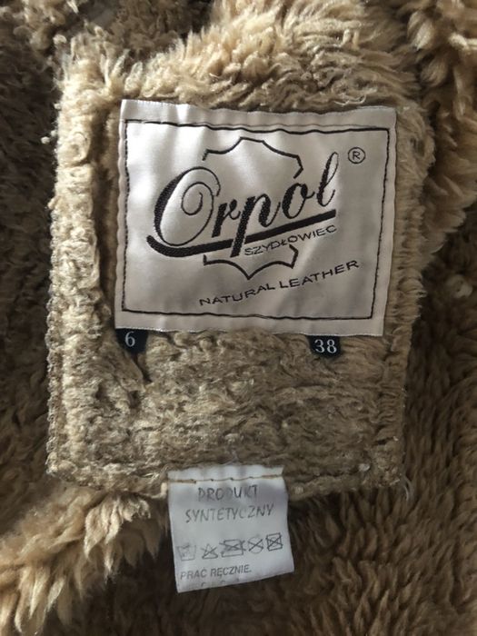 Damski długi kożuch ORPOL 38