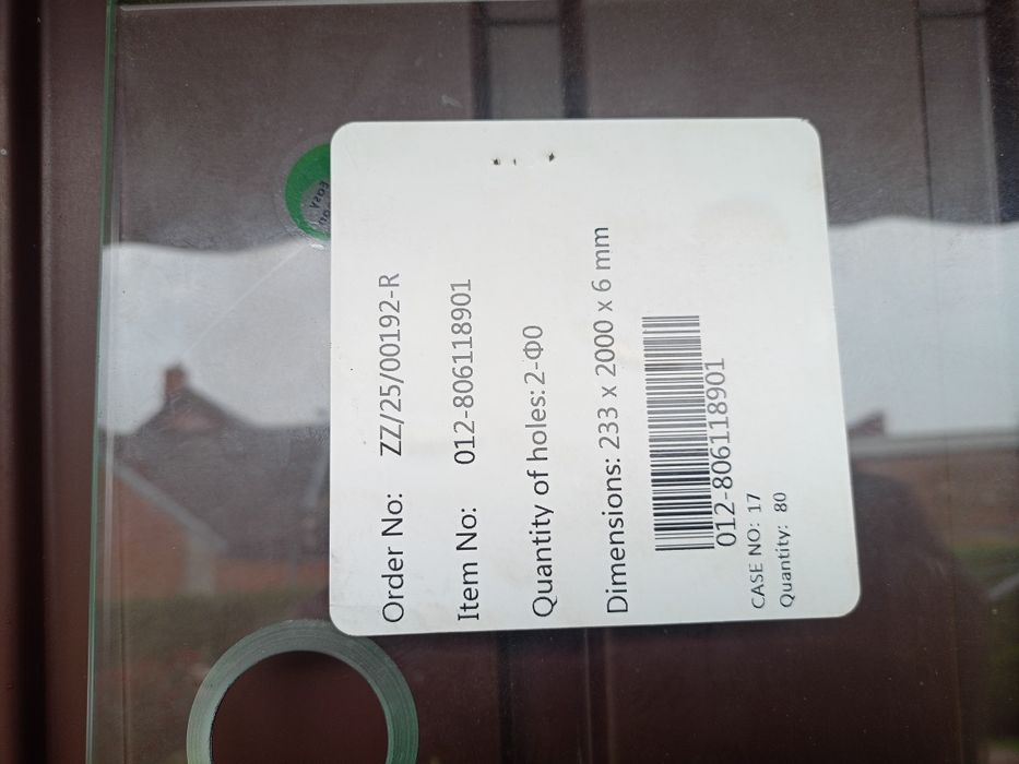 Ścianka do kabiny Radway Funeta Prawa