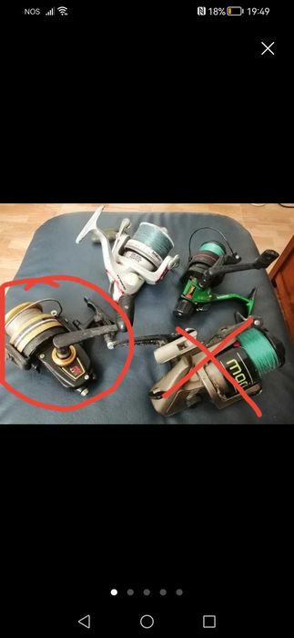 Carretos pesca / cana mitchel