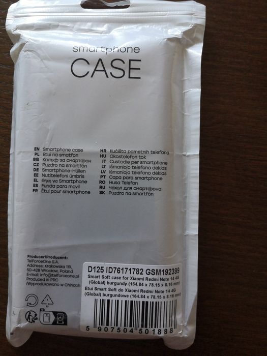 Etui Xaomi Redmi Note 14 4G