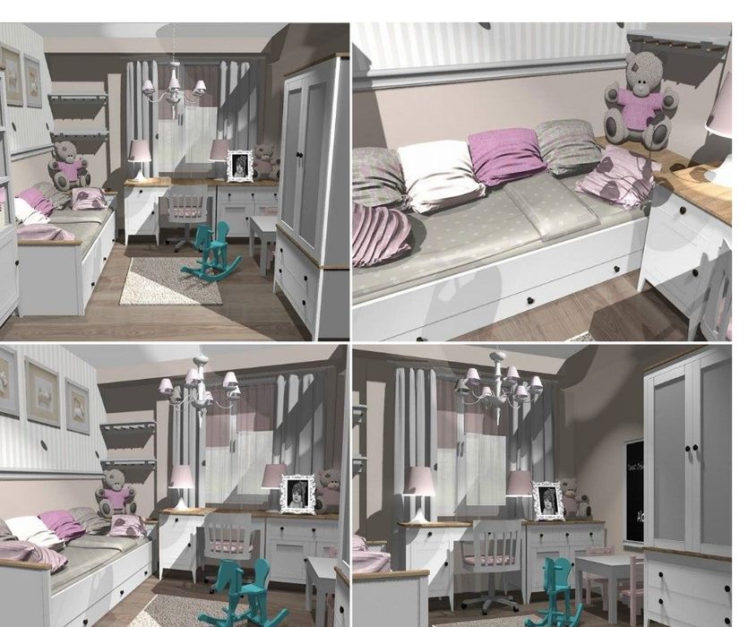 Zestaw mebli dziecięcych