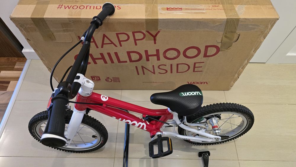 Rower Woom 2 Wysyłka Rowerek 14" cali dziecięcy