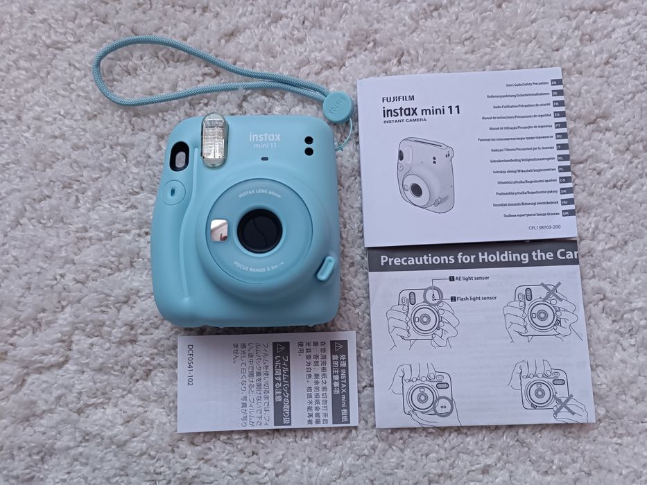 Камера миттєвого друку Fujifilm Instax Mini 11 Sky Blue