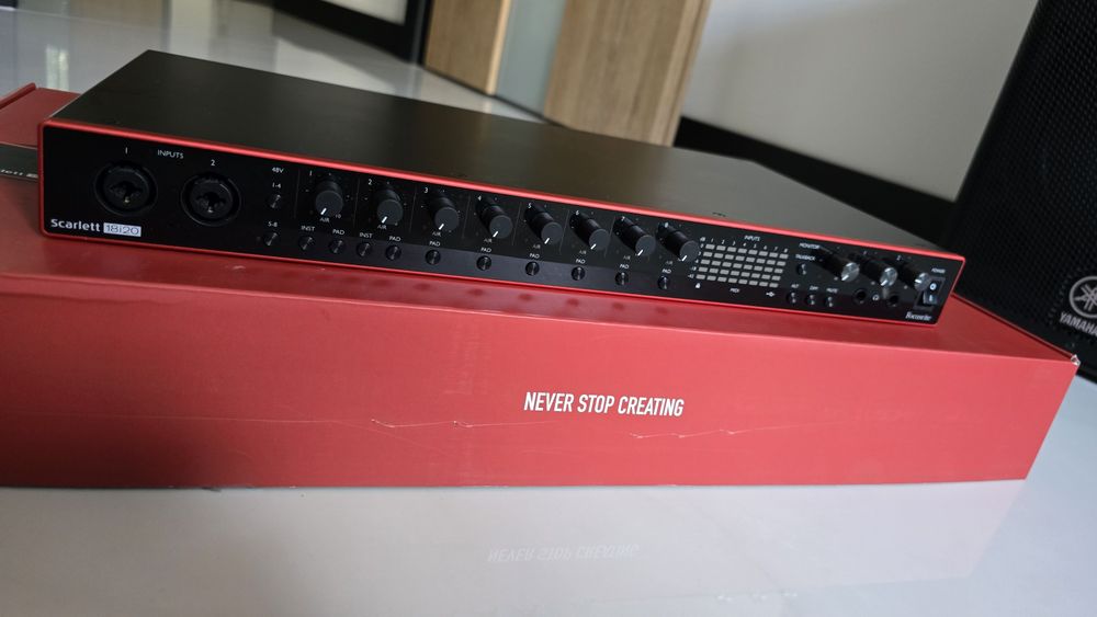 Najtaniej! Focusrite Scarlett 18i20 - 3rd gen. Stan BDB. Okazja!